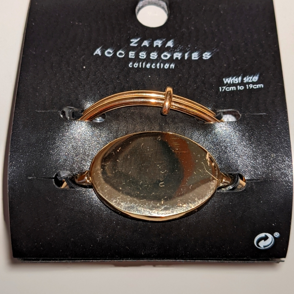 NWT Zara gold bracelet set